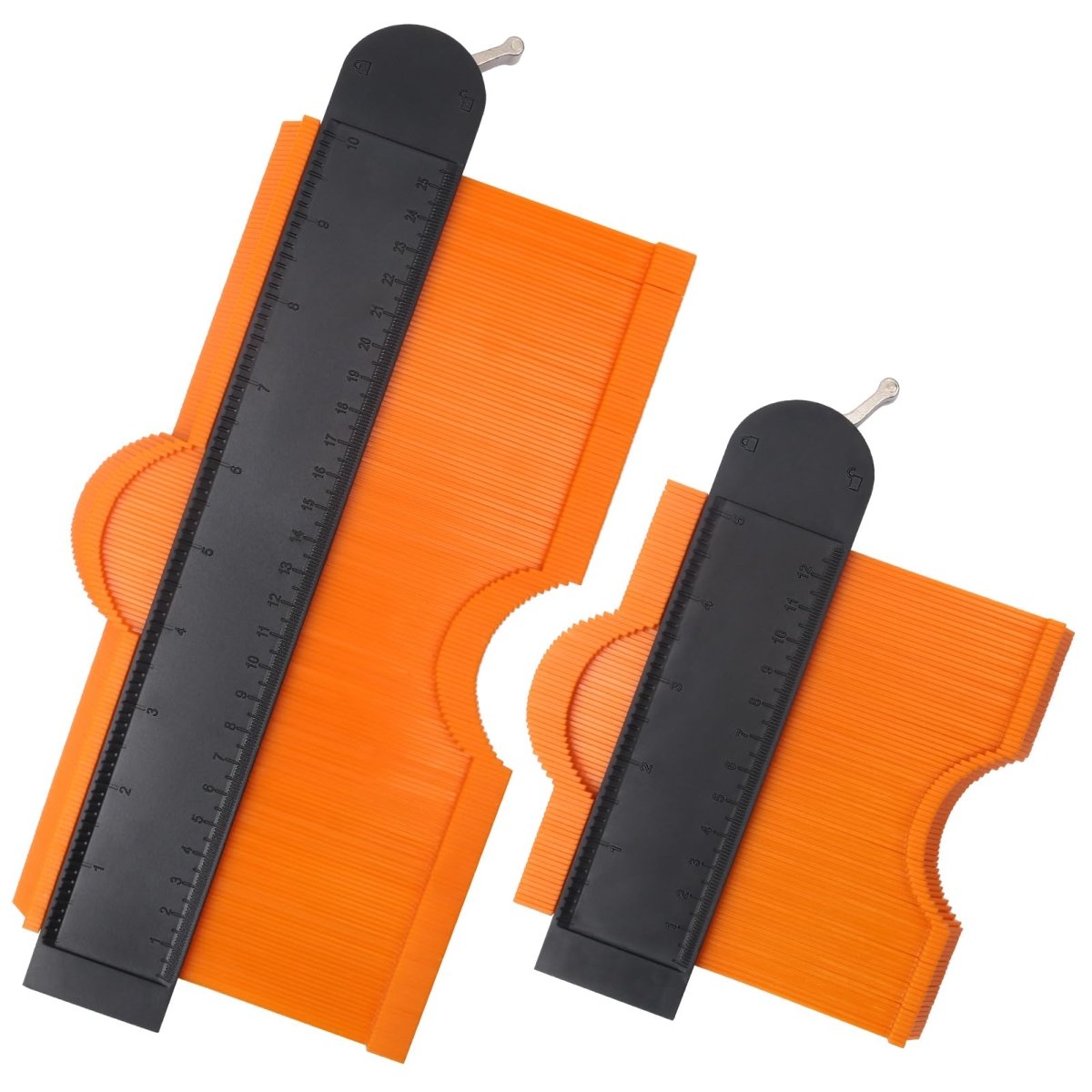 Super measure DIY Tool, Contour Gauge Profile Tool with Lock (6 - 10) inch - HomeDIYer
