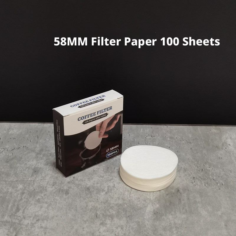 58mm Round Coffee Filter Paper – Universal Fit for Espresso Portafilter & Moka Pot