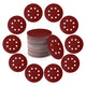 125mm 5" Sanding Discs 8 Hole 40 - 600 Grit Orbital Sander Sheets Sandpaper Pads