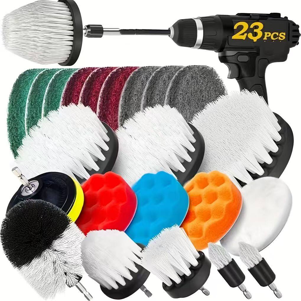 Complete Electric Drill Brush Set – 6-Piece Multi-Purpose Cleaning Kit