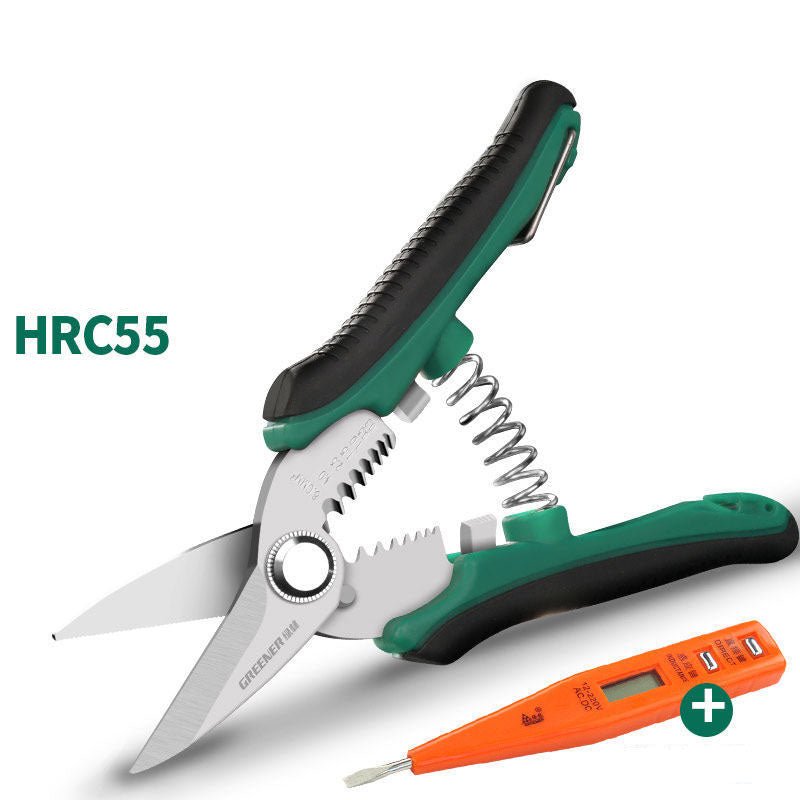 Multi - Tool Stainless Steel Electrician's Pliers Wire Stripper Crimper - HomeDIYer
