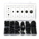 200Pcs Rubber Grommet Firewall Hole Plug Set Electrical Wiring Gasket Assortment