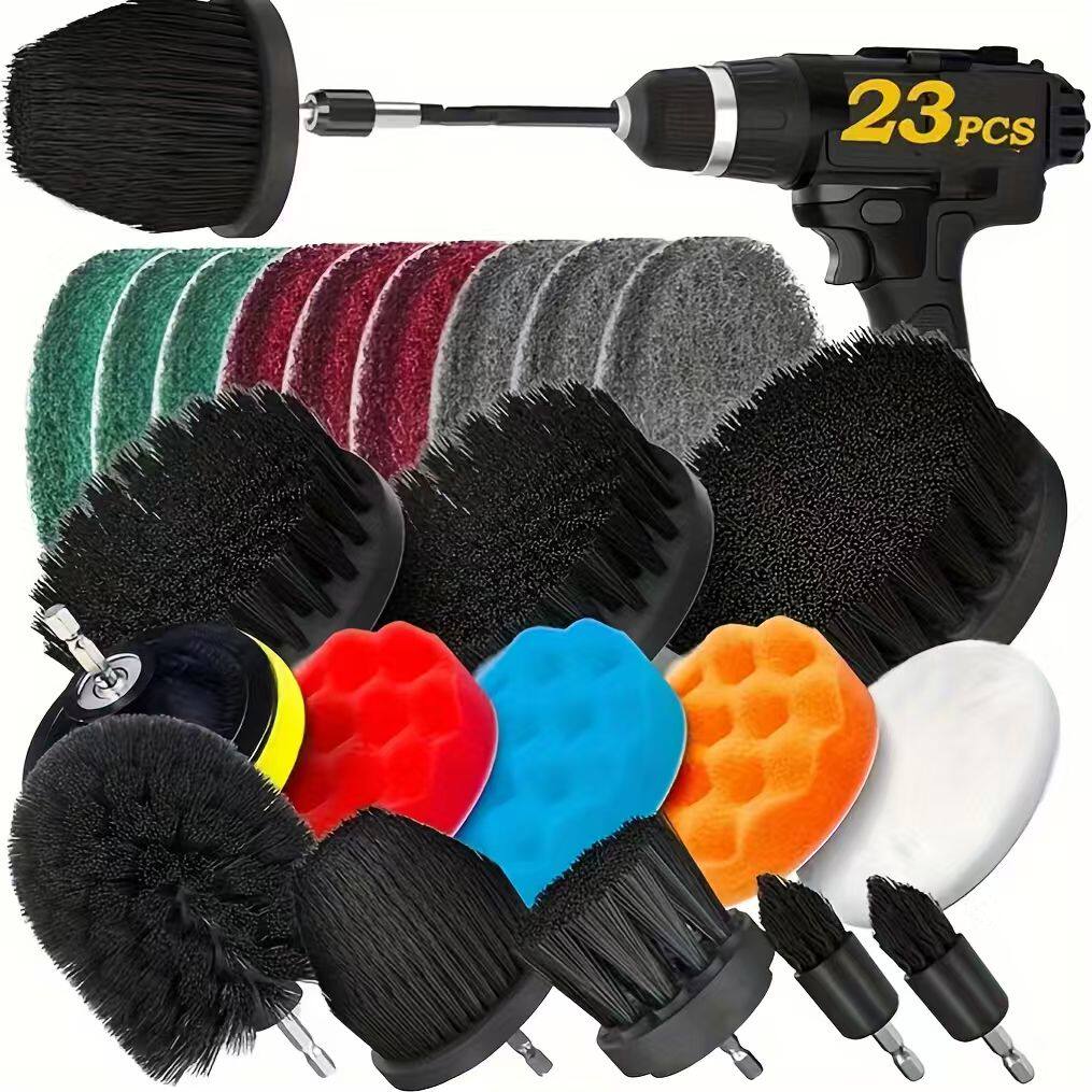 Complete Electric Drill Brush Set – 6-Piece Multi-Purpose Cleaning Kit