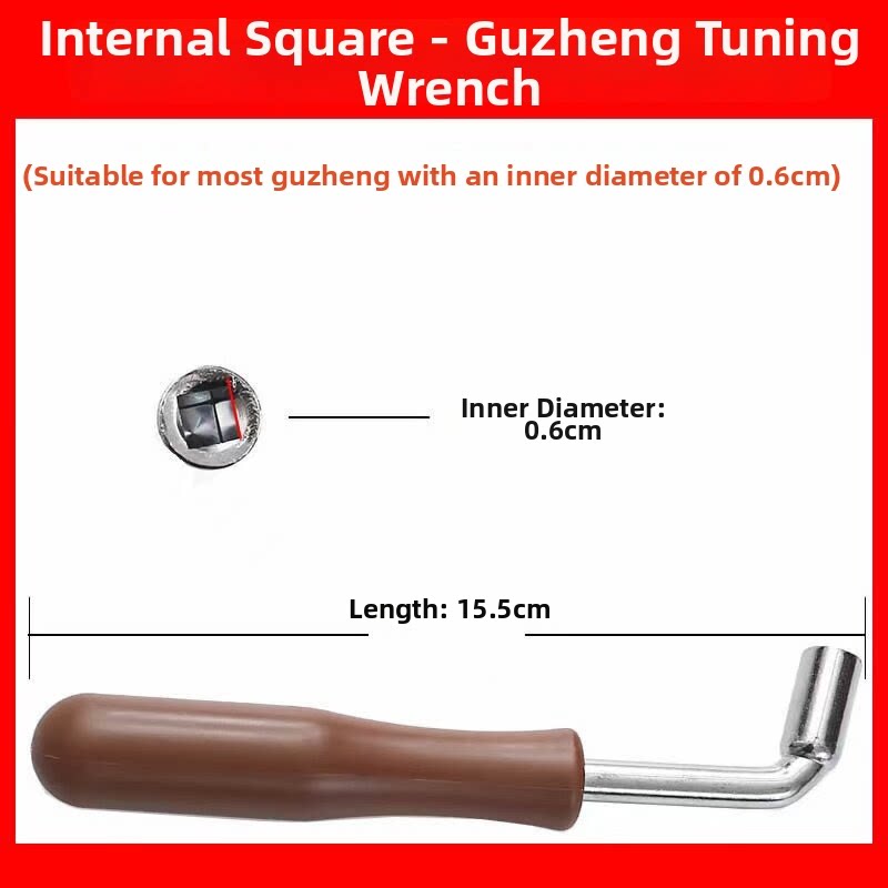 Instrument Tuning Wrench Set for Guitar Harp Guzheng Leyard
