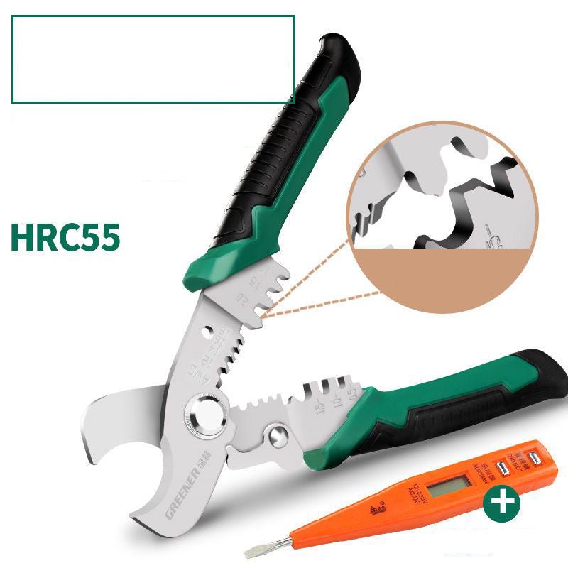 Multi - Tool Stainless Steel Electrician's Pliers Wire Stripper Crimper - HomeDIYer