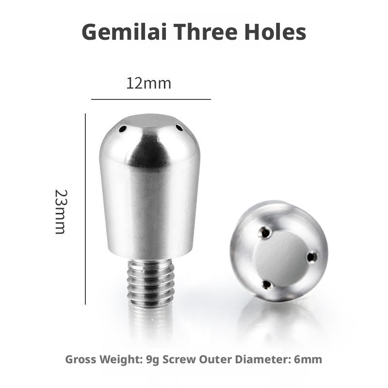 Universal 3- & 4-Hole Stainless Steel Steam Nozzle – Barista Microfoam Made Easy