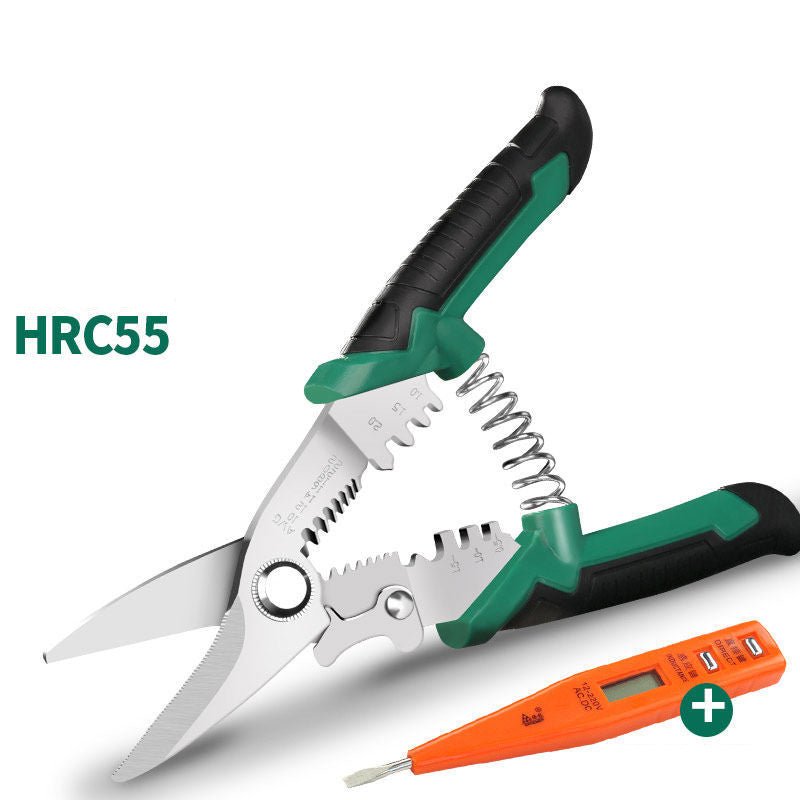 Multi - Tool Stainless Steel Electrician's Pliers Wire Stripper Crimper - HomeDIYer