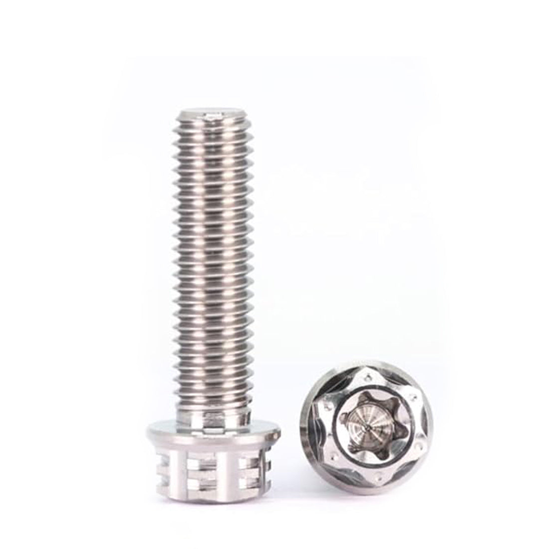 M4 M5 M6 M8 TC4 Titanium Screws Torx/Hex 6 colors 10-60mm （5Pcs）