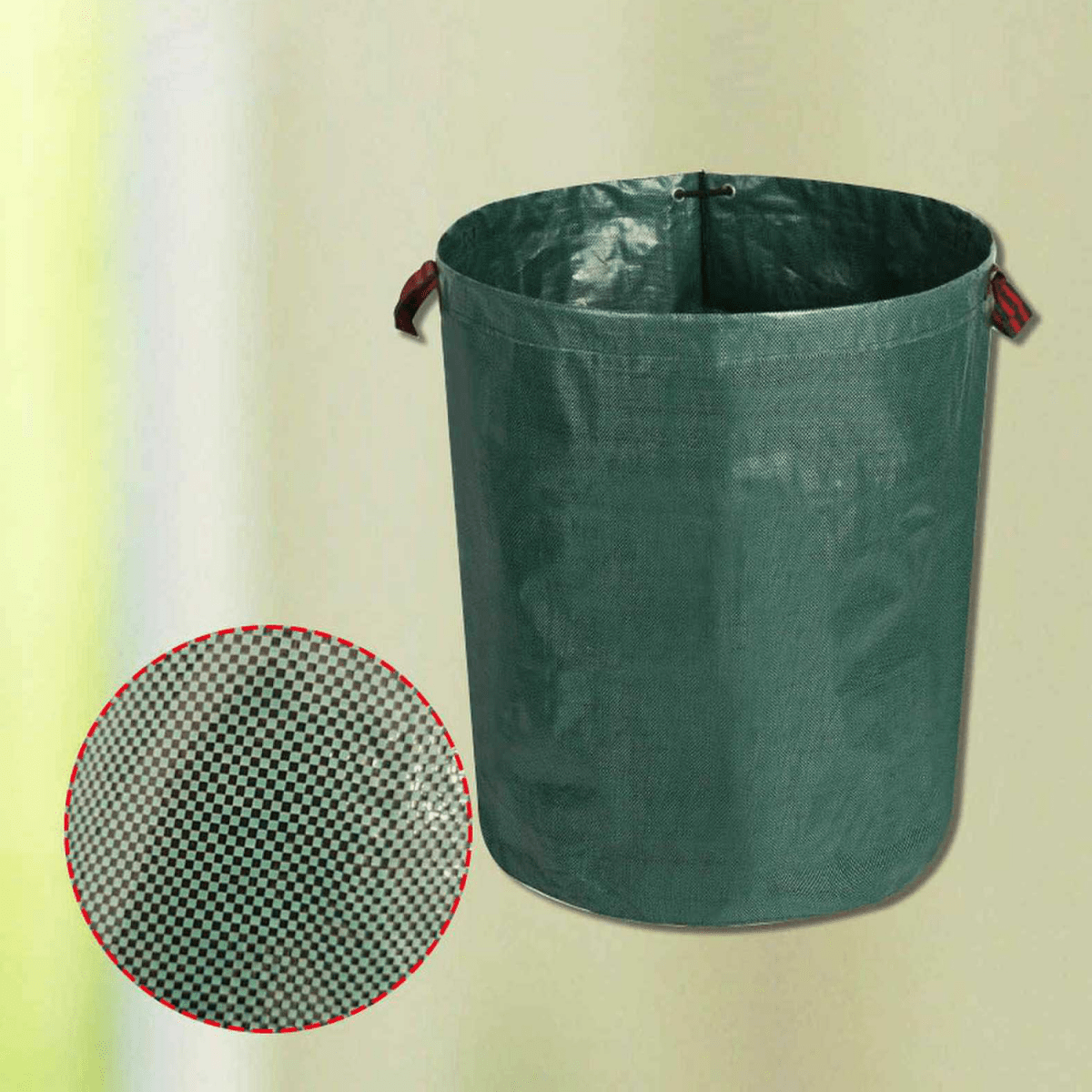 Garden Waste Bags Large Heavy Duty Refuse Sacks Round With Handles 100L - 500L - HomeDIYer