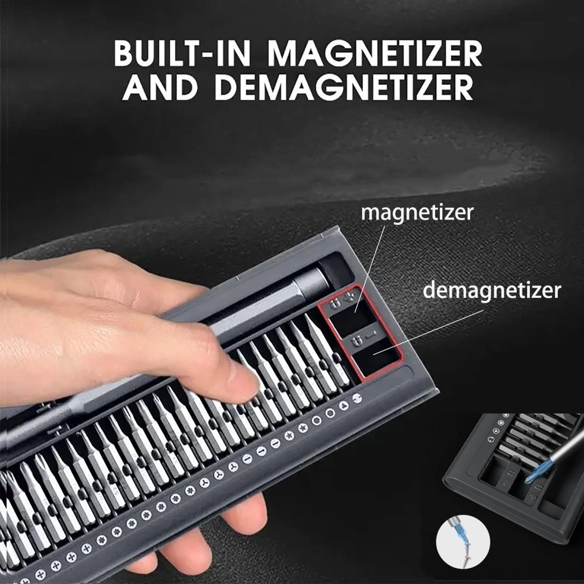 Small Screwdriver Set, 26 in 1 Mini Magnetic Tiny Screwdriver Set Case for PC, Eyeglasses, Computer, Electronic, Watch Repair Kit with Phillips and Star Tiny Screw Driver - HomeDIYer