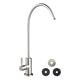 Stainless Steel Faucet, Lead-Free Drinking Water Faucets, Reverse Osmosis Faucet with Solid Brass Valve, High Arch Filtered Water Faucets For Kitchen Sink, Bar Counter, Cafe Shop, Brushed Nickel