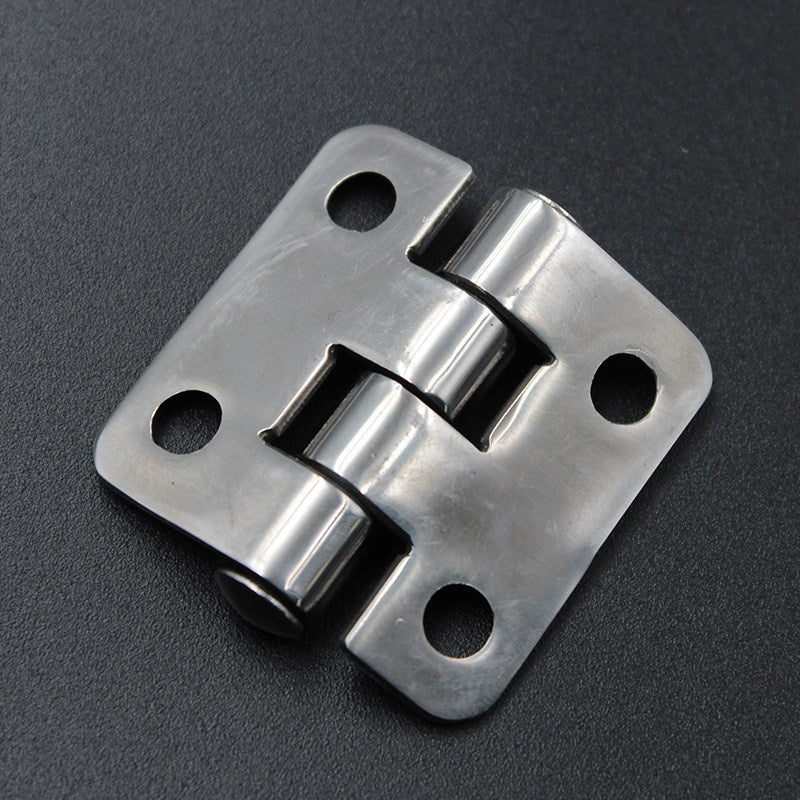 Marine 316 Stainless Steel Hinges - Heavy Duty Boat Hatch & Cabinet Hardware 1.5 Inch 3 Hole & 38mm 50mm 2 Hole Options