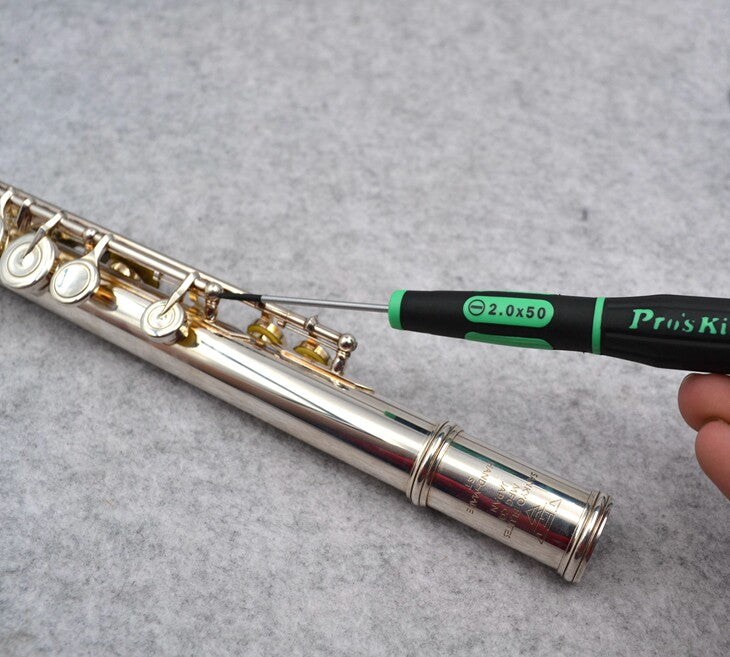 Precision Woodwind Repair Screwdrivers – Slotted Drivers for Flute, Clarinet, Saxophone, Oboe & Bassoon