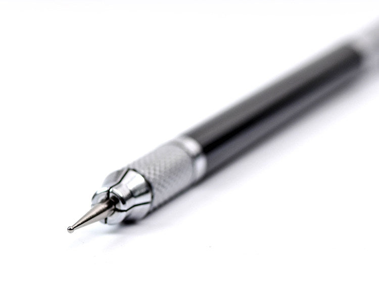 Leather Carving Pen – Double-Sided Tracing Tool with 8 Interchangeable Nibs (0.6-3mm)