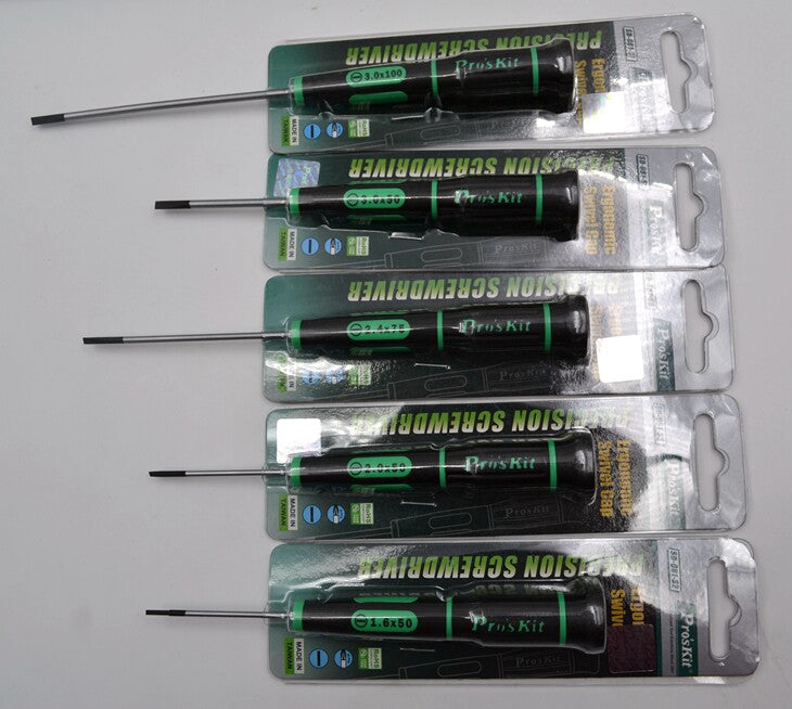 Precision Woodwind Repair Screwdrivers – Slotted Drivers for Flute, Clarinet, Saxophone, Oboe & Bassoon