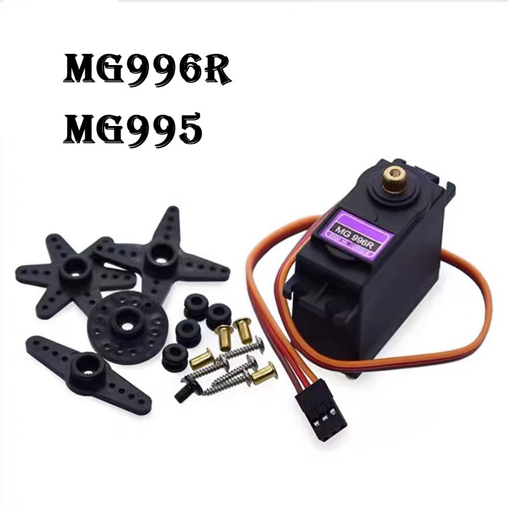 MG996R/MG995 Rubber/Metal Gear Torque Digital Servo Motor For Trucks Helicopters - HomeDIYer