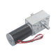 DC12V 24V 5-470RPM 5840-31ZY Worm Gear Reducing Motor Double Shaft with Gearbox