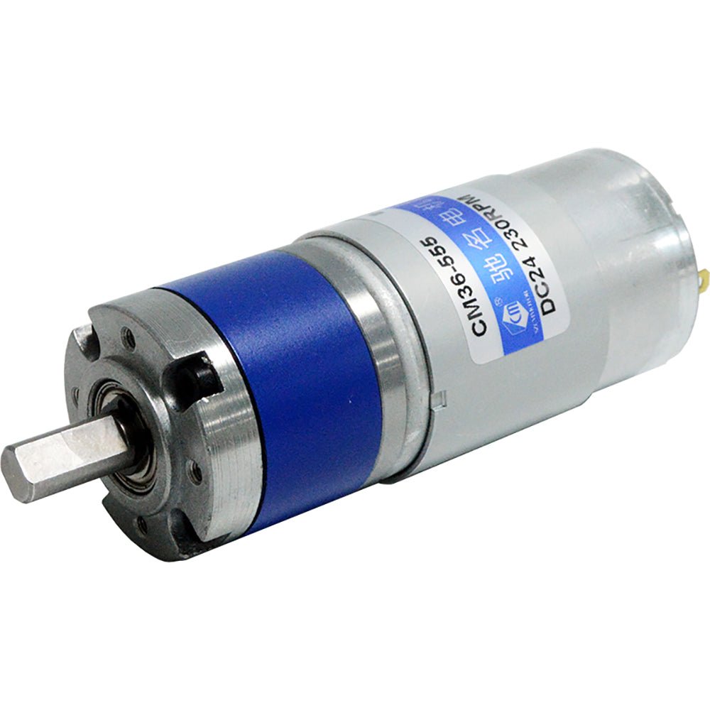 DC12V 24V CM36 - 555 Planetary Gear Motor Speed Reducing Geared Motor Large Torque - HomeDIYer