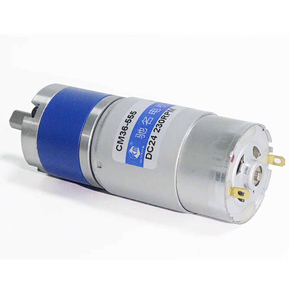 DC12V 24V CM36 - 555 Planetary Gear Motor Speed Reducing Geared Motor Large Torque - HomeDIYer
