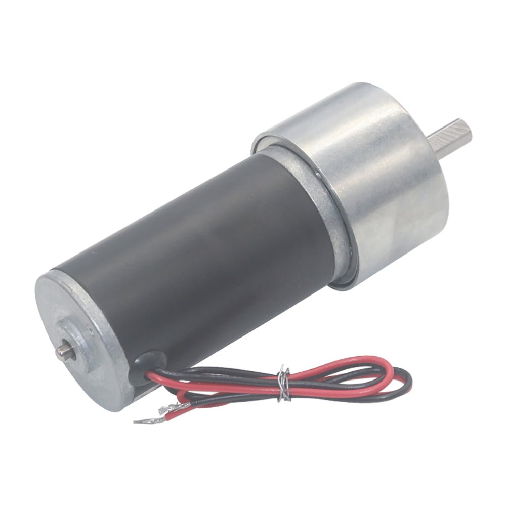 DC12V 24V 16RPM - 1270RPM JGB37 - 31ZY Turbo Worm Gearbox Speed Reduction Gear Motor - HomeDIYer