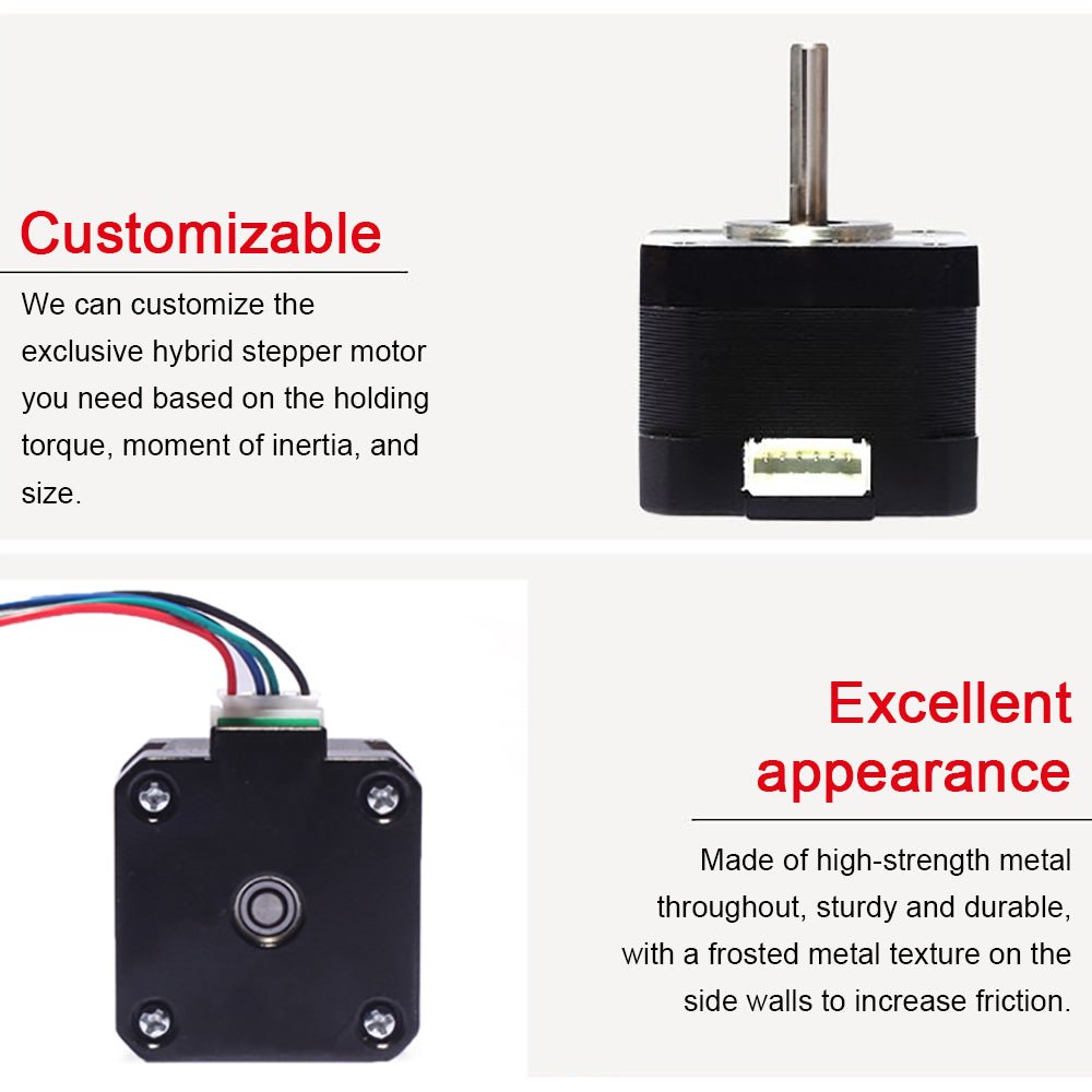 42BYGH34 Stepper Motor + TB6600 / DM542C Driver Controller 4A Micro - Step CNC Kit - HomeDIYer