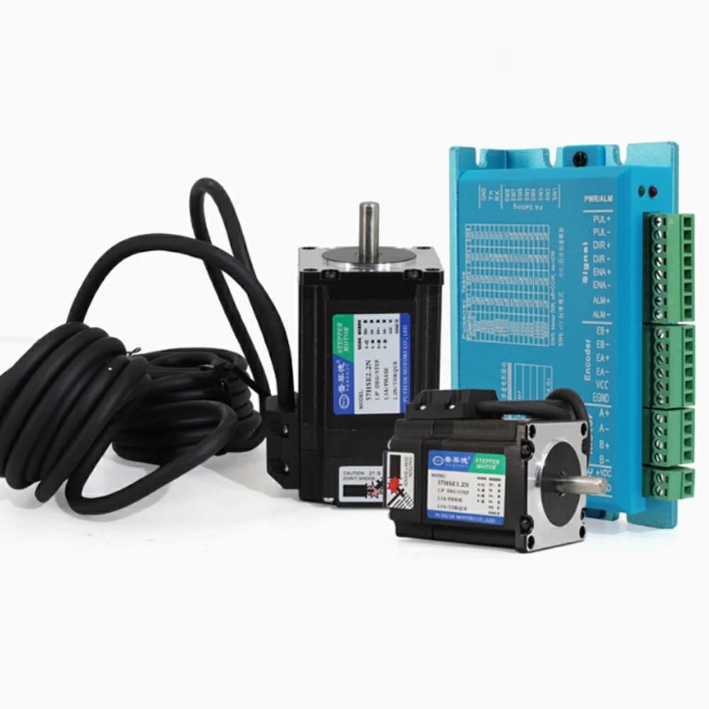 Nema 23 Closed - loop Stepper Motor Hybrid 1.2N 2.2N 3N 4A Servo Driver HB808C Kit - HomeDIYer