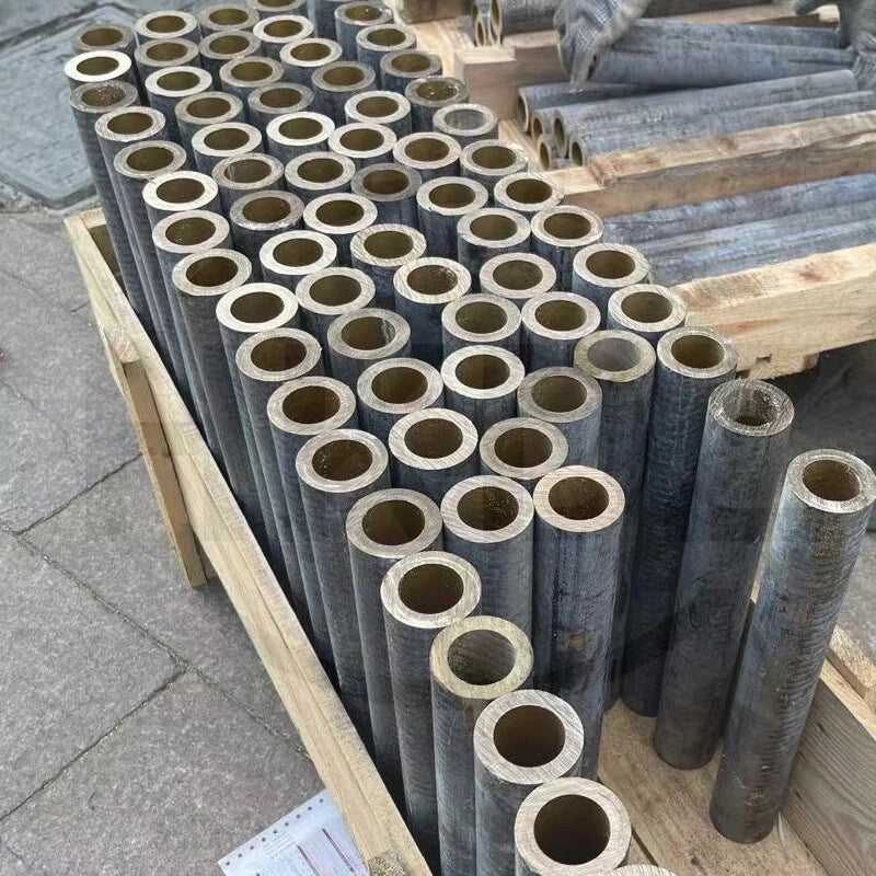 C59 Tin Bronze Tube — OD 25–110mm, ID 13–80mm, Length 100mm | Brass Bushing Pipe