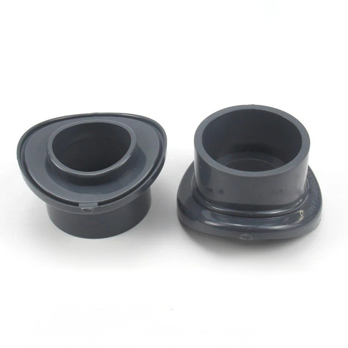 UPVC-Sattelverbinder Kunststoff-Sattelvergrößerungsschnittstelle gebogene Generation T-Stück-Anschluss