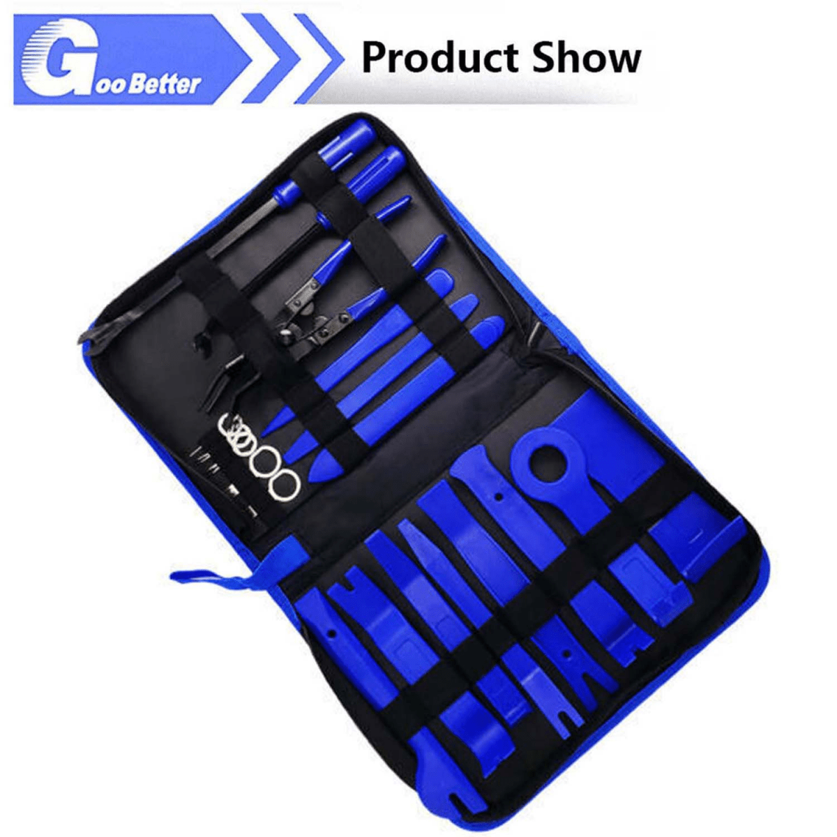 Interior Dash Part Remover Set Plastic Installer Pry Tool Kit Trim Removal Wedge - HomeDIYer