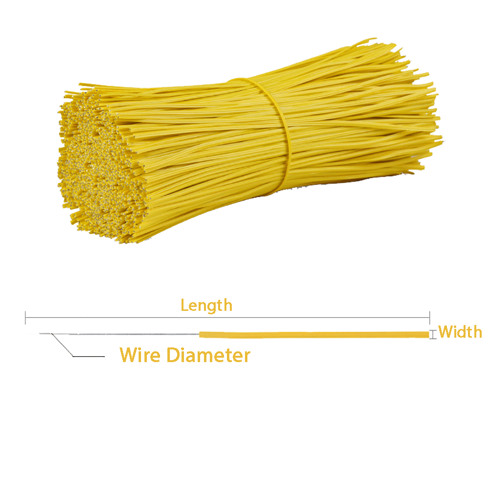 Galvanized Iron Wire Pvc Coated Flat - shape Use For Garden Strapping Multicolor - HomeDIYer