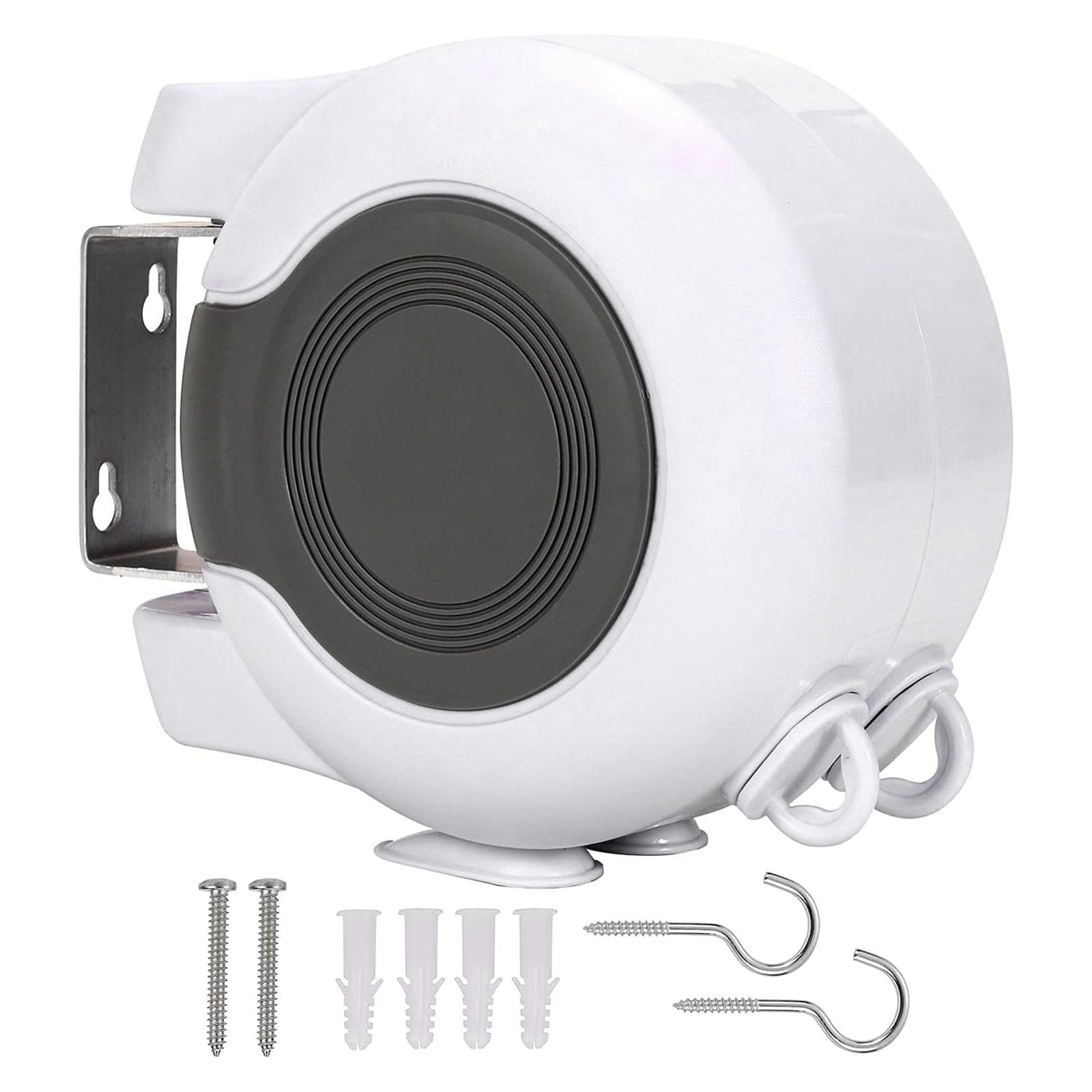 Retractable Double Clothesline -HomeDIYer