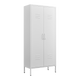 Modern Storage Cabinet with Adjustable Shelves, Magnetic Door Stopper, Aluminum Alloy Handles, and Breathable Design for Home Organization - Ideal for Living Room, Bedroom, or Entryway