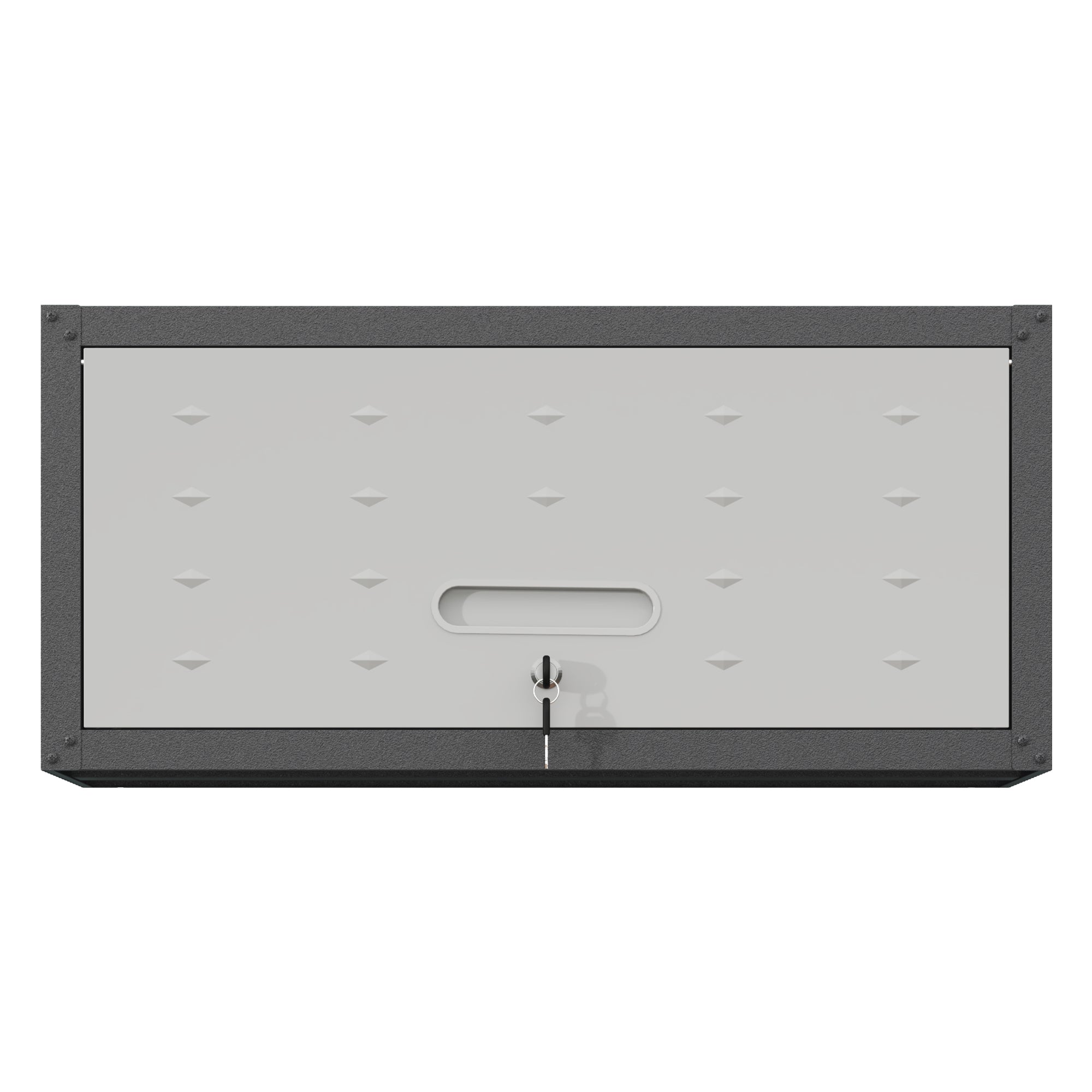 Heavy Duty Metal Wall Mounted Tool Storage Cabinet Steel Metal Garage Storage Cabinet for Garage Workshop Assembly Required