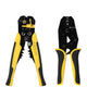 Wire Stripper and Crimping Tool,AWG 24-10 Automatic Stripper Tool with AWG 22-10 Ratchet Wire Crimper For Heat Shrink Connectors