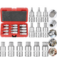 12Pcs 1/2 inch Drive Impact Hex Bit Socket Set H5 H6 H7 H8 H10 H12 H14 H16 H17 H18 H19 H22 Hex Key Sockets Set Hand