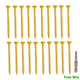20-1000Pcs Deck Screws T25 Torx Self Tapping Wood Screws Exterior Deck Screws