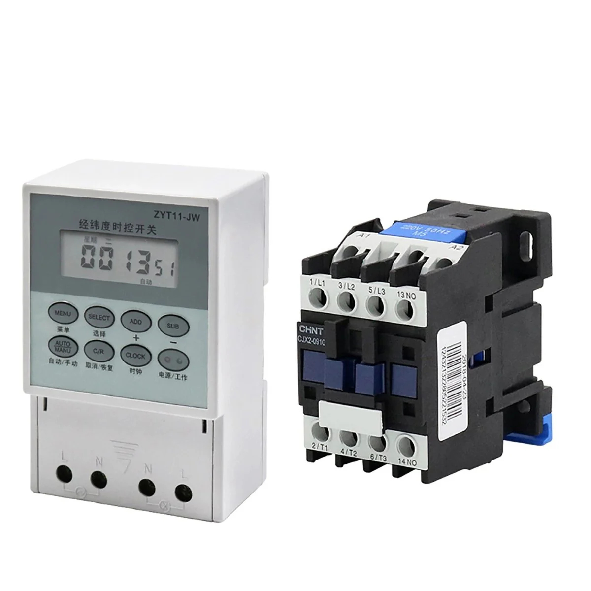 ZYT11-JW Controller Contactor 2.2KW~25KW Power Supply Timing Switch 220V Controller