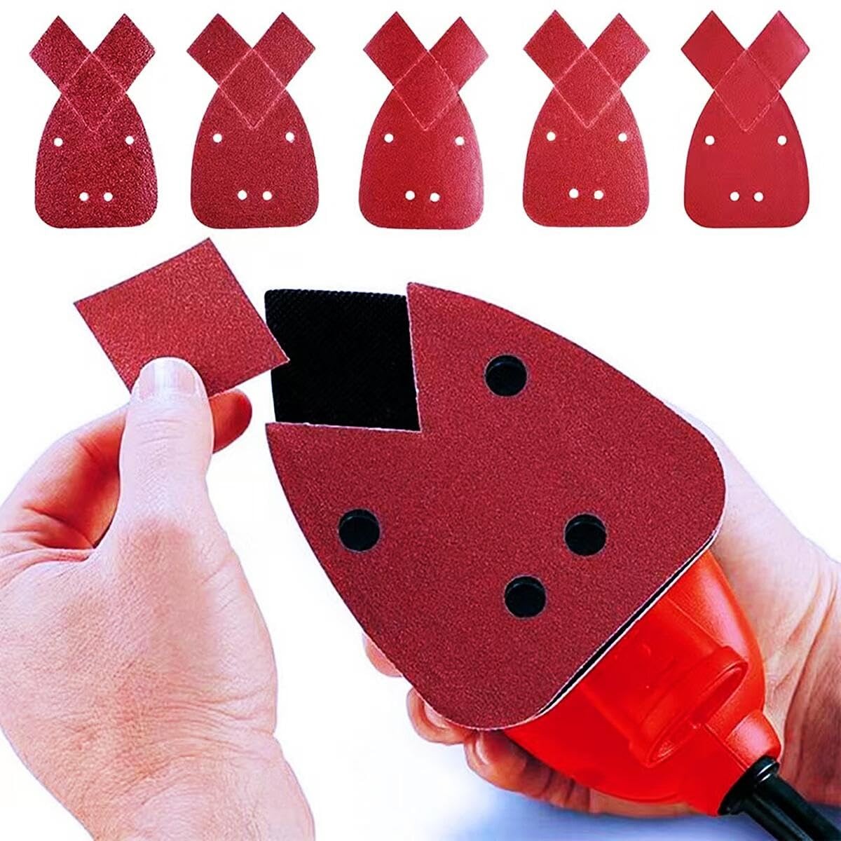 Mouse Sanding Sheet Sandpaper Black and Decker P40-P2000 Grit Palm Sander Pads