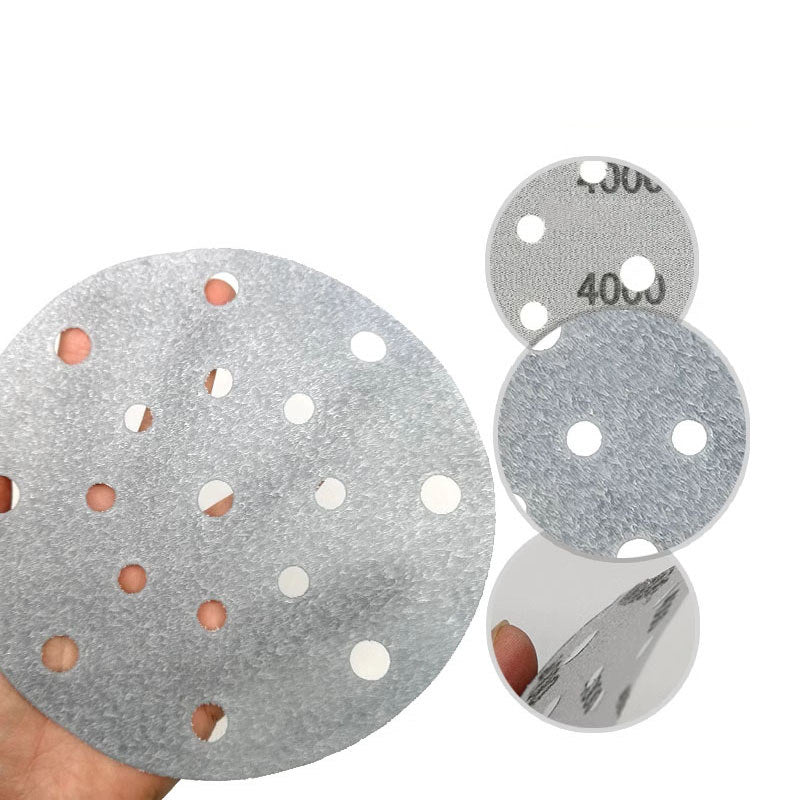 150mm Wet and Dry Sanding Discs 6 inch Sandpaper Hook and Loop Pads 17 Hole