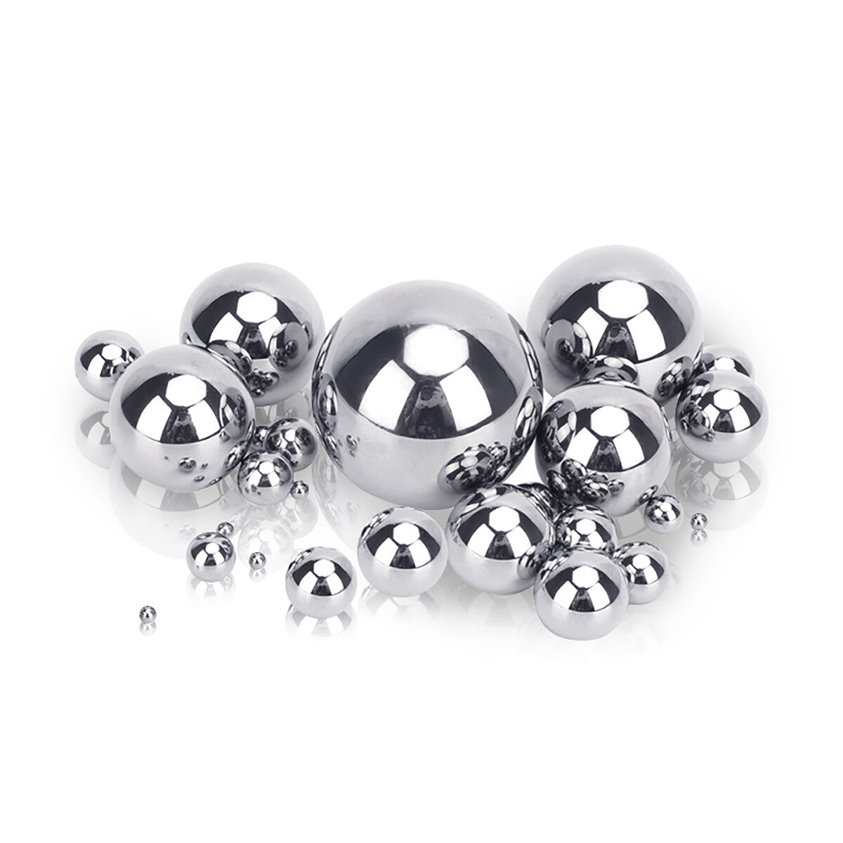 High-Precision 1mm to 19mm Diameter 440C Stainless Steel Ball Bearings (G10)
