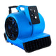 Floor Blower 1560 RPM 4000 CFM Air Mover with 3 Blowing Angles 3-Speeds