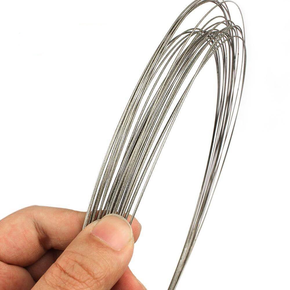 Diamond Wire Saw – 0.3 / 0.5 / 1.0 mm Cutting Wire & U-Shaped Bow Saw for Jewelry, Plastic & Stone Cutting