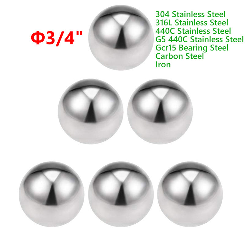 3/4"(19mm) smooth solid precision bearing steel balls