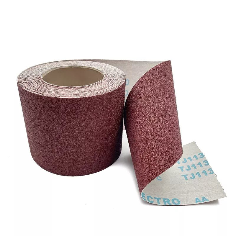 115mm Sandpaper Roll Emery Cloth Abrasive Sand Paper 240Grit Grinding Abrasive - HomeDIYer