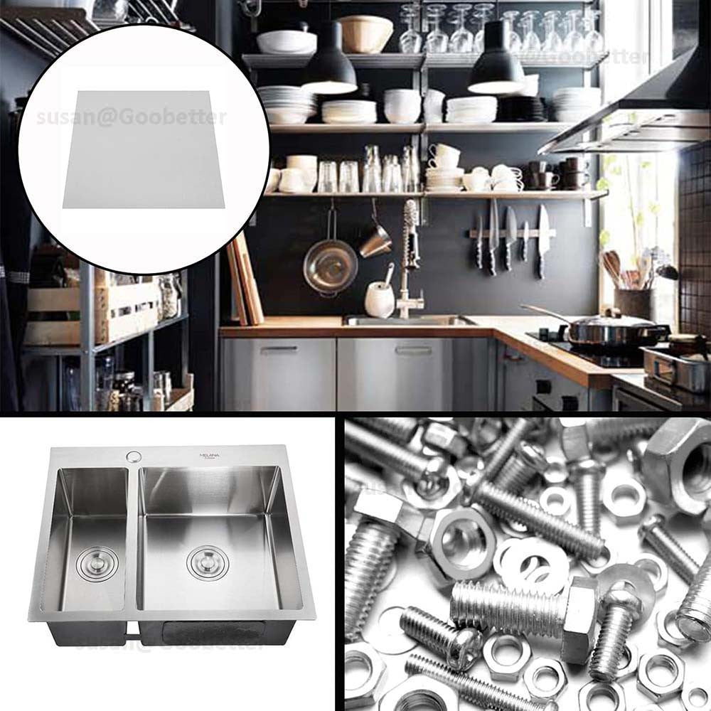 Stainless Steel Sheet Plate 0.5mm 0.8mm 1mm 1.2mm 1.5mm 2mm 2.5mm 3mm 4mm 5mm