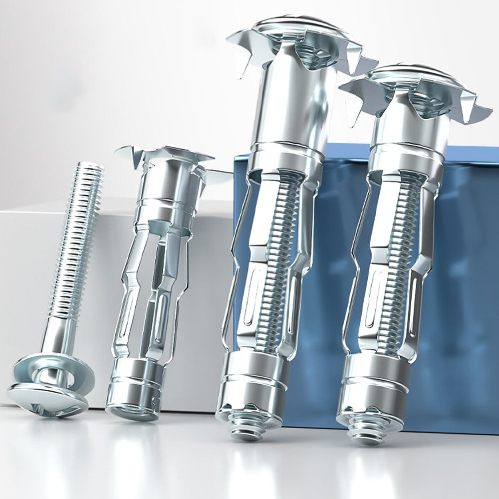 M4–M8 Metal Drywall Expansion Bolts | Hollow Wall Anchors for Plasterboard & Drywall