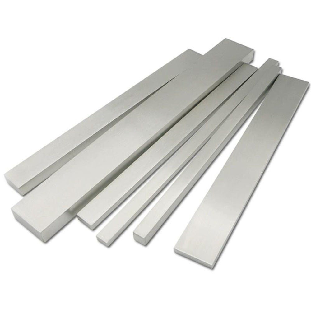 304 Stainless Steel Flat Bar Metal Plate Strip Width 10mm-80mm Thick 3mm to 20mm