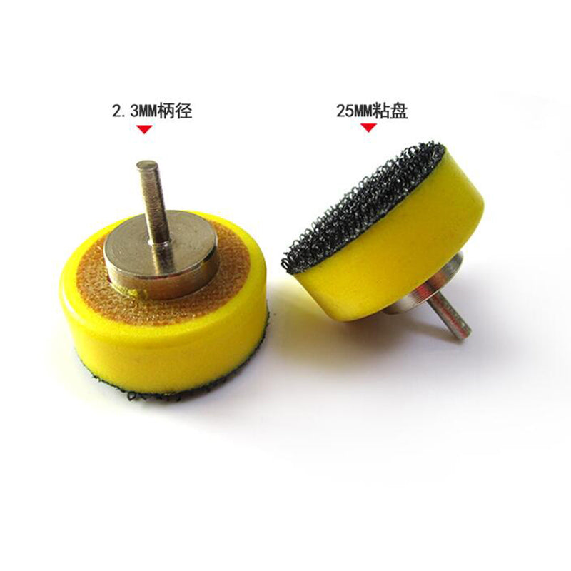 1" - 3" Hook Loop Sanding Polishing Backing Pad With 2.35mm-6mm Shank For Sander