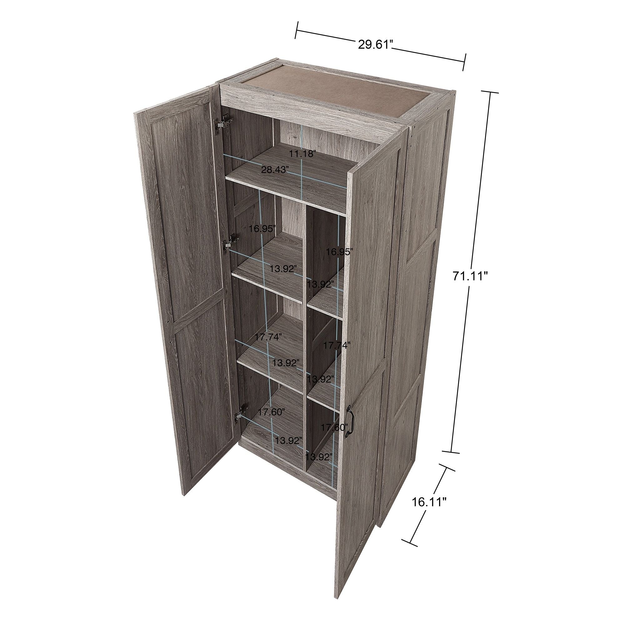 Bookcase in Gray