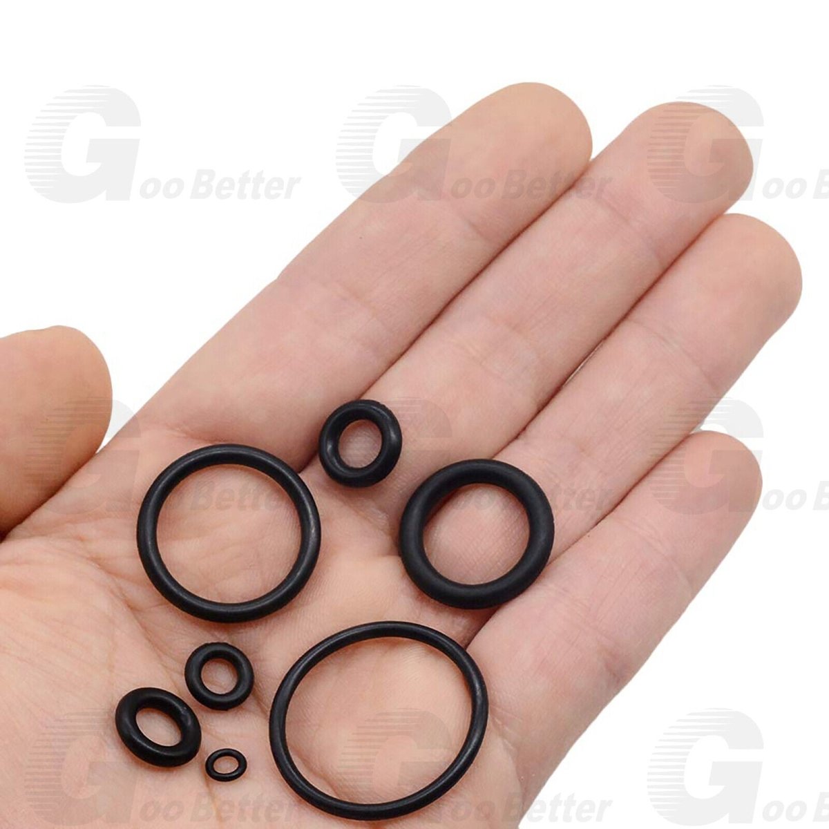 225pc Universal Rubber O - Ring Assortment Kit Gasket Plumbing Automotive Seal Set - HomeDIYer
